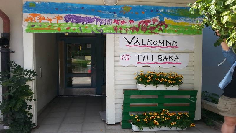 Fasaden på Dalarö förskola.